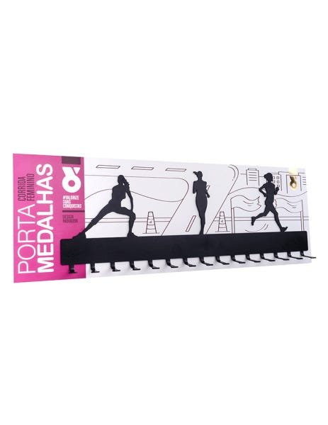 Porta Medalhas Corrida Feminino - 4