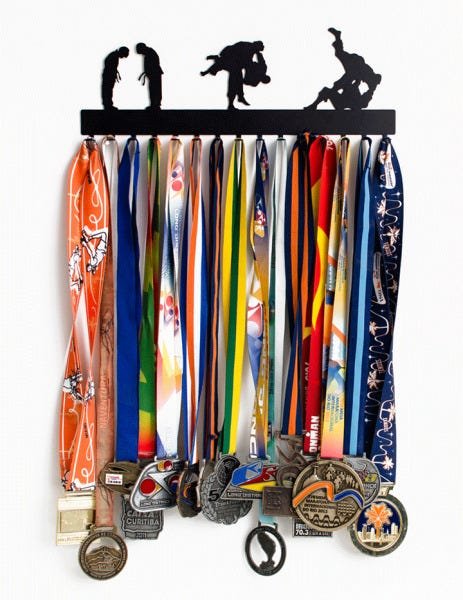 Porta Medalhas Judô Original - 1