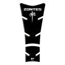 Ver imagem 1 de Adesivo Protetor Tanque Moto Zontes R350 Z350 T350x Preto