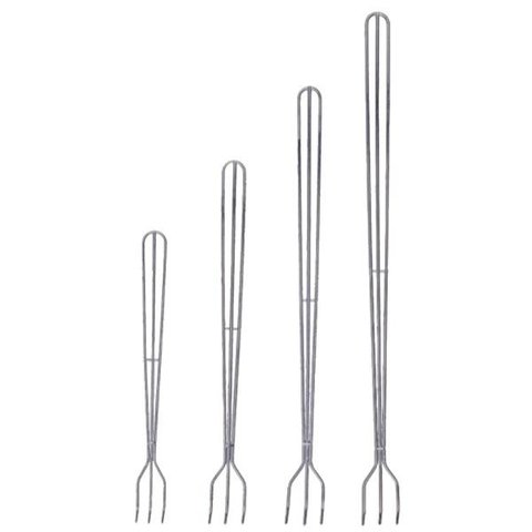Garfo De Metal 3 Pontas para churrasco 60 Cm