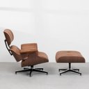 Ver imagem 7 de Poltrona Charles Eames com Puff – Caramelo
