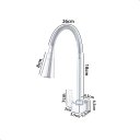 Ver imagem 2 de Torneira Cozinha Parede Base Quadrada Conik Chrome - Levo