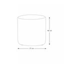 Ver imagem 4 de Puff Banqueta Decorativo Redondo Veludo Pé Plastico Viena:bege