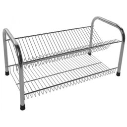 Escorredor de Pratos Tubular 2 Andares 30 Pratos - 1