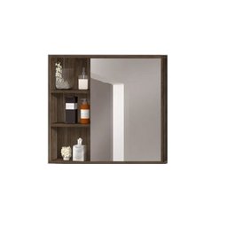 Espelho para Banheiro C/ Porta e Prateleiras Interna 60 cm - 1