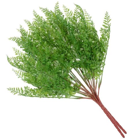 6 Ramos Artificial Salsinha Flor Plantas com 13 Galhos 46cm