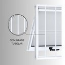 Ver imagem 6 de Janela Maxim-ar com Grade Alumínio 60cmx80cm Riobras