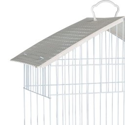 Gaiola para Calopsita com Teto Plástico Branca - 3