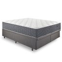 Ver imagem 2 de Base Box Baú Queen Bipartido 158x198 Linho com Colchão Relax Fresh Molas Ensacadas
