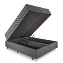 Ver imagem 5 de Base Box Baú Queen Bipartido 158x198 Linho com Colchão Relax Fresh Molas Ensacadas