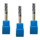 Ver imagem 1 de Fresa Topo Reto Metal Duro 4/5/6mm - 4c 45hrc - 3 Peças