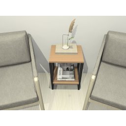 Mesa de Cabeceira Mesa de Apoio Mesa Auxiliar Mesa Lateral - 2