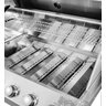 Churrasqueira a Gás de Inox Chaleur de Embutir Concept Series 3 Queimadores para Bancada - 7
