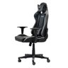 Cadeira Gamer Giratória Modelo Rush Reclinável Racer X Cinza - 9