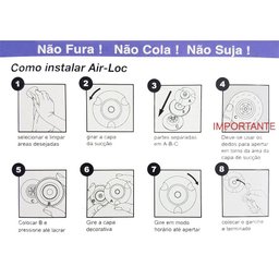 Kit Suporte Cabide Porta Toalha Gancho Multiuso C/ Ventosa - 8