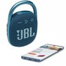 Caixa de Som Jbl Clip4 Ultraportátil À Prova D'Água com Bluetooth Azul - 3