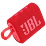 Caixa de Som Jbl Portátil À Prova D'Água Bluetooth Vermelha - Go3 - 1