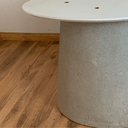 Ver imagem 3 de Base de Mesa de Jantar Cone Oval Concreto Maciço P/ Tampo de 160x90 Cm até 180x100 Cm Concreto Maciç