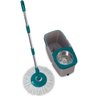 Mop Giratório Flashlimp Duas Águas Fit com Balde Cinza - Mop7504 - 2