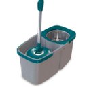 Ver imagem 4 de Mop Giratório Flashlimp Duas Águas Fit com Balde Cinza - Mop7504