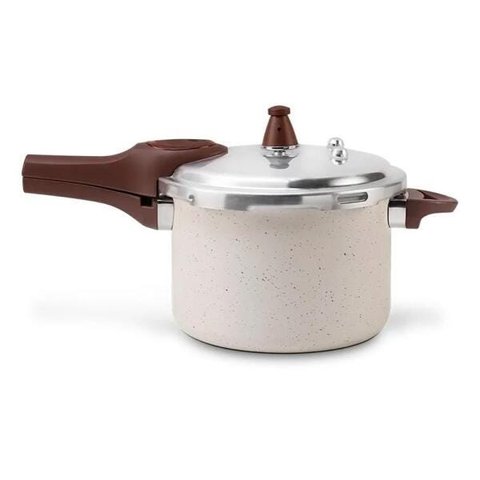 Panela de Pressão Brinox Pressure com Indução 4,2L Vanilla - 4952/101