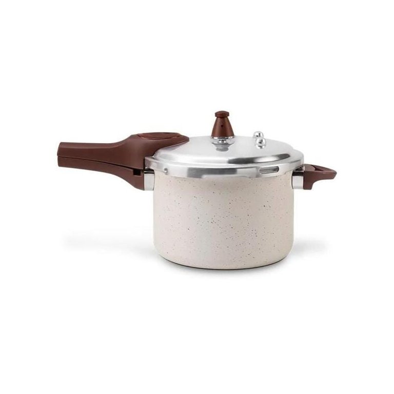 Panela de Pressão Brinox Pressure com Indução 4,2L Vanilla - 4952/101