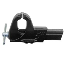 Torno de Bancada/Morsa Schulz Pratiko com Mordedor Fixo N°5 Preto - 2