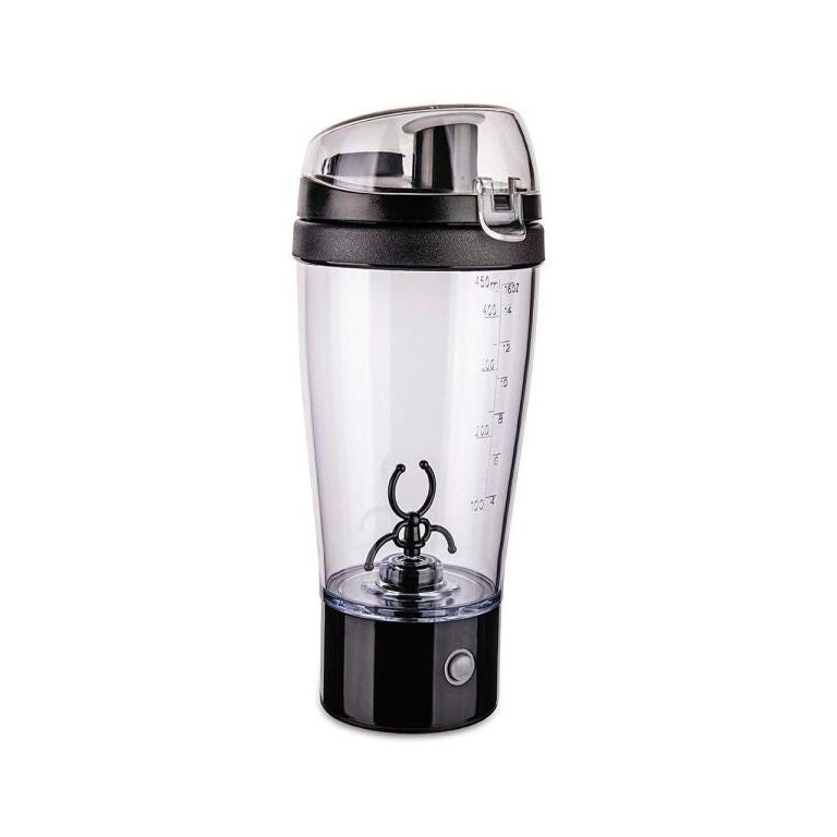 Mixer Euro Home a Pilha com Copo 450ml Preto - MIX6552-PT