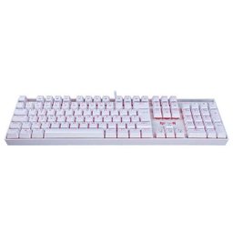 Teclado Mecânico Gamer Redragon Mitra Lunar White Rgb Switch Marrom - K551w - 2