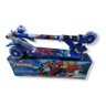 Patinete Infantil Metal Homem Aranha 3 Rodas com Buzina - 3