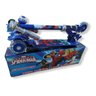 Patinete Infantil Metal Homem Aranha 3 Rodas com Buzina - 2