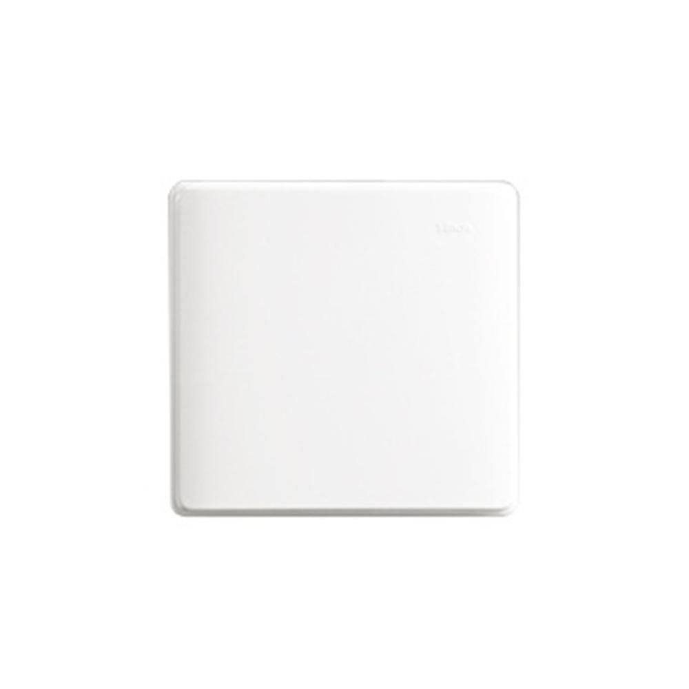Placa 4x4 Cega Com Suporte Branco S19 - 1