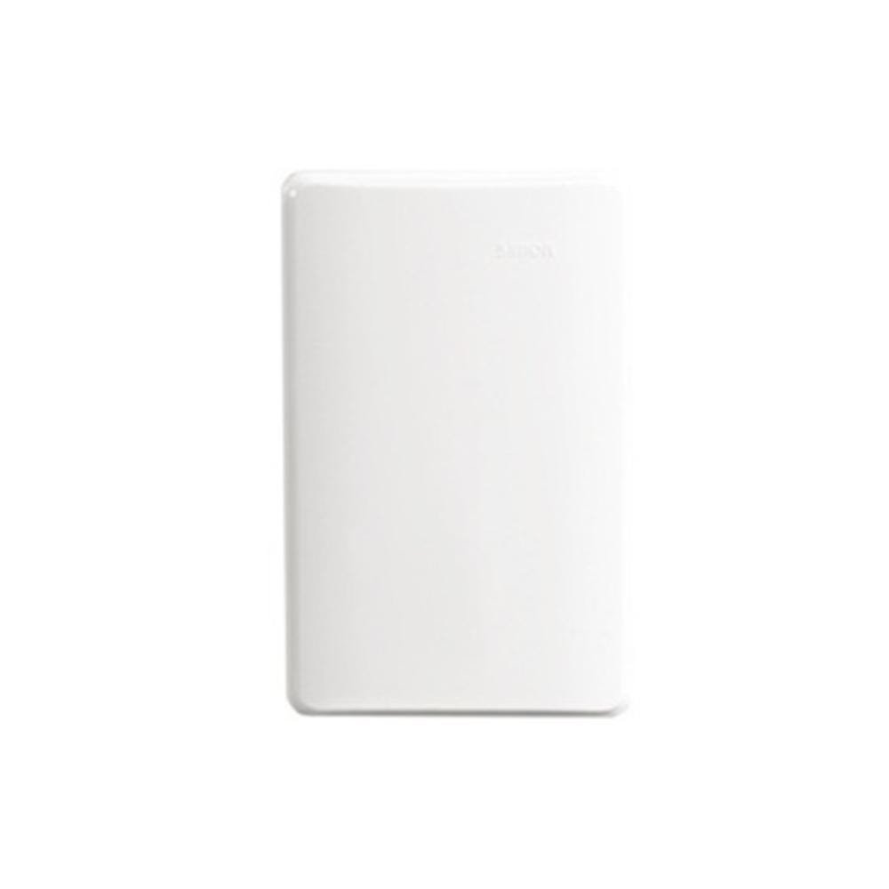 Placa 4x2 Cega Com Suporte Branco S19 - 1