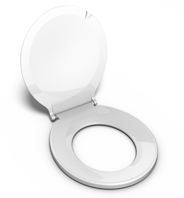 Assento Tampa para Vaso Sanitário Oval Especial Berllart Branco Durín - 2