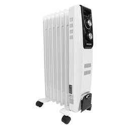 Aquecedor Elétrico a Óleo Portátil 1500w Silencioso - 110v - 8