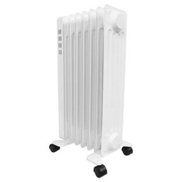 Aquecedor Elétrico a Óleo Portátil 1500w Silencioso - 110v - 4