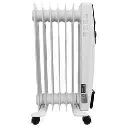 Aquecedor Elétrico a Óleo Portátil 1500w Silencioso - 110v - 7