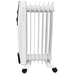 Aquecedor Elétrico a Óleo Portátil 1500w Silencioso - 110v - 3