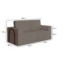 Ver imagem 7 de Sofá Cama À Vácuo 2 Lugares Linha Modular Flip Magic