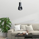 Ver imagem 2 de Luminária Teto tipo Pendente PARAFUSO MDF - Completa - Cor: Preta