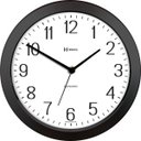 Ver imagem 1 de Relógio de Parede - Silencioso - 26cm - Herweg 660043: Preto