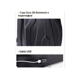 Mochila Arctic Hunter Capa Dura Impermeável B00320 - 8