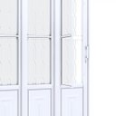 Ver imagem 3 de Porta de Aço de Correr 213x150 com Grade Mosaico e Postigo Facilita Lucasa