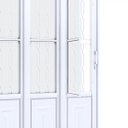 Ver imagem 3 de Porta de Aço de Correr 213x150 com Grade Mosaico e Postigo Facilita Lucasa