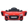 Mini Carro Eletrico Audi R8 Spyder Vermelho 12v com Som e Luz Bw123vm Importway - 4