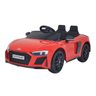 Mini Carro Eletrico Audi R8 Spyder Vermelho 12v com Som e Luz Bw123vm Importway - 3