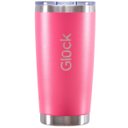Ver imagem 1 de Copo Térmico Glück 591ml Aço Inox Copo Para Cerveja Café Com Tampa Abre Fecha Old Pink