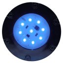 Ver imagem 1 de Mini Refletor Led Decorativo Econômico - Base Preta Azul - 220v