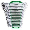 Ver imagem 3 de Jogo de Chave Combinada com Catraca 8 a 25mm Belzer 16 Peças 9902BJ 9902BJ