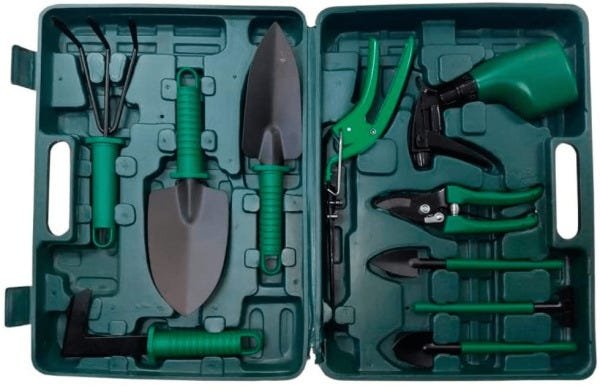 Kit Jardinagem 11 Peças com Maleta Black Jack - B766 B766 - 1